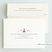 "Late Over" - Children's Birthday Party Invitations in Mixed Berry by Amy Payne - FREE Recipient Addressing