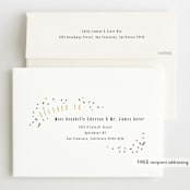 "Confetti party" - Children's Birthday Party Invitations in Butterscotch by Shiny Penny Studio - FREE Recipient Addressing