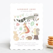 "tartletta" - Children's Birthday Party Invitations in Mint by chocomocacino - Front