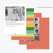 "Toucan" - Children's Birthday Party Invitations in Sorbet by Jen Banks - Back of Card Options