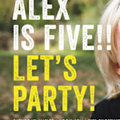 "Head Bang" - Children's Birthday Party Invitations in Lemon by Carrie ONeal - Detail