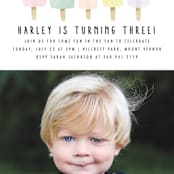 "sweet fun in the sun" - Children's Birthday Party Invitations in Rainbow by Karidy Walker - Detail