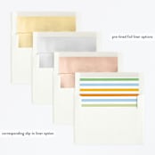 "These Babes" - Children's Birthday Party Invitations in Mint by Baumbirdy - Envelope Liner Options