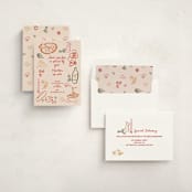 "That's Amore." - Children's Birthday Party Invitations in Chili Pepper by Jenna Holcomb - Assembled