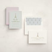 "Ooh La La" - Children's Birthday Party Invitations in Menthe by mo kelley - Assembled