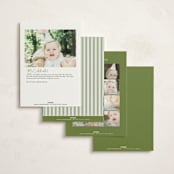 "Locally Grown Sketch" - Children's Birthday Party Invitations in Meadow by Jenna Holcomb - Back of Card Options