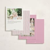 "vintage wedding cake" - Children's Birthday Party Invitations in Blush by Cass Loh - Back of Card Options