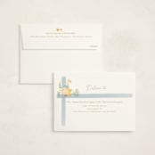 "Vintage goose" - Children's Birthday Party Invitations in Sky by Creo Study - FREE Recipient Addressing