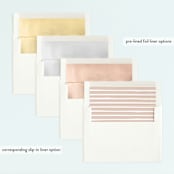"Penciled Flowers" - Children's Birthday Party Invitations in Cloud by Alethea and Ruth - Envelope Liner Options