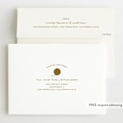 "Ollie Elephant" - Children's Birthday Party Invitations in Coral by Phrosné Barwood - FREE Recipient Addressing