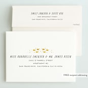 "Sea Life" - Children's Birthday Party Invitations in Mustard by Lehan Veenker - FREE Recipient Addressing