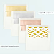 "Sea Life" - Children's Birthday Party Invitations in Mustard by Lehan Veenker - Envelope Liner Options