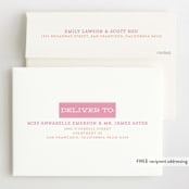 "Perfect Balance" - Children's Birthday Party Invitations in Peach by Jennifer Wick - FREE Recipient Addressing