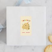 "Taco bout a party" - Children's Birthday Party Stickers in Tortilla by Adelyn T. - Front