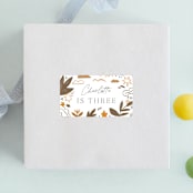 "pencil sketch" - Children's Birthday Party Stickers in Autumn by Anastasia Makarova - Front