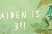"Jungle View" - Children's Birthday Party Stickers in Jungle by Grace Kreinbrink - In Use