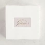 "Gilded" - Children's Birthday Party Stickers in Cream by Tamara Hilje - In Use