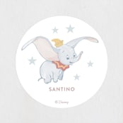 "Disney's Dumbo" - Children's Birthday Party Stickers in Sugar by Teju Reval - In Use