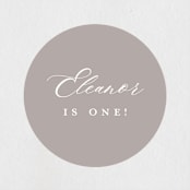 "Join in the fun!" - Children's Birthday Party Stickers in Cloud by Hudson meet Rose - In Use