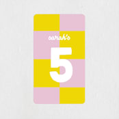 "Go Bananas" - Children's Birthday Party Stickers in Mixed Berry by Baumbirdy - In Use