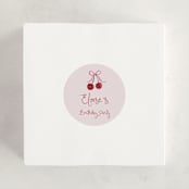 "vintage wedding cake" - Children's Birthday Party Stickers in Blush by Cass Loh - In Use
