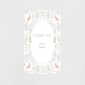 "Hop on Over II" - Children's Birthday Party Stickers in Mint by Hallie Fischer - Front