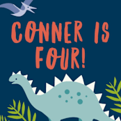 "volcano blast" - Children's Birthday Party Stickers in Atlantic by Karidy Walker - In Use