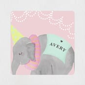"ellie fun" - Children's Birthday Party Stickers in Dreamy by Creo Study - Front