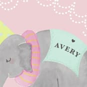 "ellie fun" - Children's Birthday Party Stickers in Dreamy by Creo Study - In Use