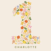 "little wildflower" - Children's Birthday Party Stickers in Vibrant by Ellen Schlegelmilch - In Use