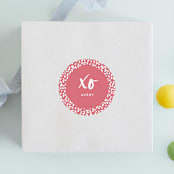 "Birthday Shots" - Children's Birthday Party Stickers in Bubblegum by Christie Garcia - Front