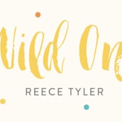 "Wild One" - Children's Birthday Party Stickers in Dandelion by Lisa Cersovsky - In Use