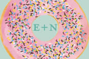 "Everyone Loves Donuts" - Children's Birthday Party Stickers in Neptune by Kerry Doyle - In Use