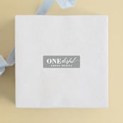 "Onederful" - Children's Birthday Party Stickers in Cloud by Susan Asbill - Front