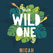 "Wilder" - Children's Birthday Party Stickers in Jungle by Bethany Anderson - In Use