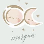 "Birthday Stars" - Children's Birthday Party Stickers in Sky by Lori Wemple - In Use