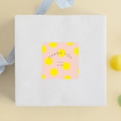 "so fun to be one" - Children's Birthday Party Stickers in Rainbow by Creo Study - Front