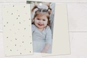 "flamingo sprinkles" - Children's Birthday Party Favor Tags in Crepe by Cass Loh - Back of Card Options