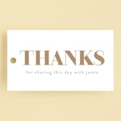 "i am one" - Children's Birthday Party Favor Tags in Goldenrod by Phrosné Barwood - Front