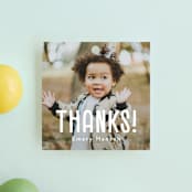 "yippee for three!" - Children's Birthday Party Favor Tags in Sugar by Susan Asbill - Front