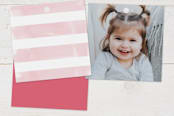 "Sweet Treats" - Children's Birthday Party Favor Tags in Bubblegum by Shirley Lin Schneider - Back of Card Options