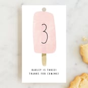 "sweet fun in the sun" - Children's Birthday Party Favor Tags in Rainbow by Karidy Walker - Front