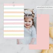 "sweet fun in the sun" - Children's Birthday Party Favor Tags in Rainbow by Karidy Walker - Back of Card Options