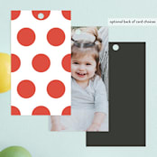 "Disney's Mickey party" - Children's Birthday Party Favor Tags in Cobblestone by Sara Hicks Malone - Back of Card Options