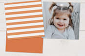 "To the Aquarium" - Children's Birthday Party Favor Tags in Deep Sea by Angela Garrick - Back of Card Options