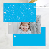 "dundee" - Children's Birthday Party Favor Tags in Ice by chocomocacino - Back of Card Options