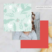 "Little Love Bug" - Children's Birthday Party Favor Tags in Ladybug by Gia Graham - Back of Card Options