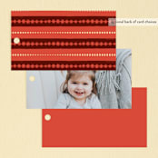 "Disney's Moana of Motunui" - Children's Birthday Party Favor Tags in Ocean by Ana de Sousa - Back of Card Options