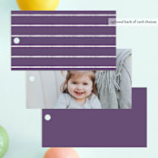 "Disney and Pixar's Monster's Inc Party Door" - Children's Birthday Party Favor Tags in Roar by curiouszhi - Back of Card Options