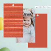 "Disney's Moana Make Way, Make Way" - Children's Birthday Party Favor Tags in Shell by Itsy Belle Studio - Back of Card Options